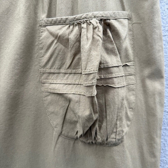 Gudrun Sjoden Cotton Trousers Pants Wide Balloon Leg Pants Eyelet XL - Picture 11 of 13